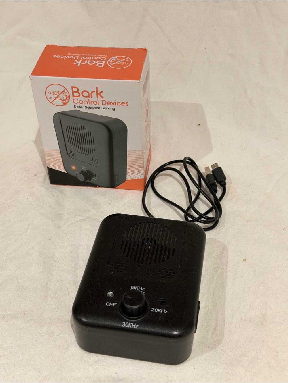 Bark Black Ultrasonic Dog Bark Control Device